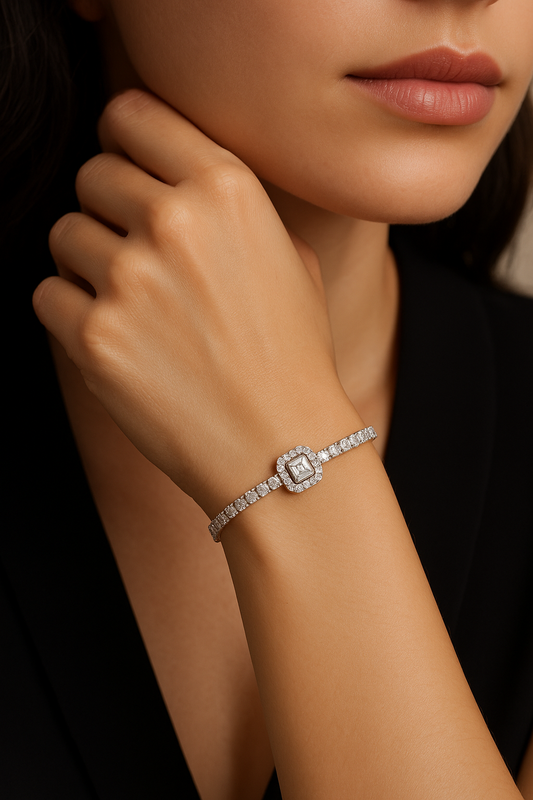Radiant Halo Bracelet