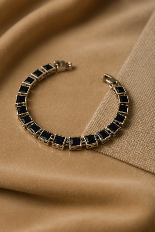 Sapphire Tennis Bracelet