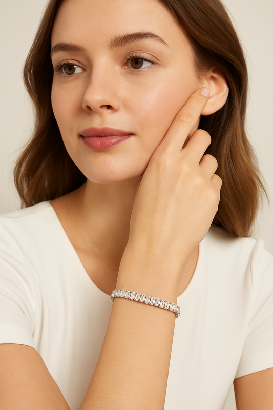 Crystal Tennis Bracelet