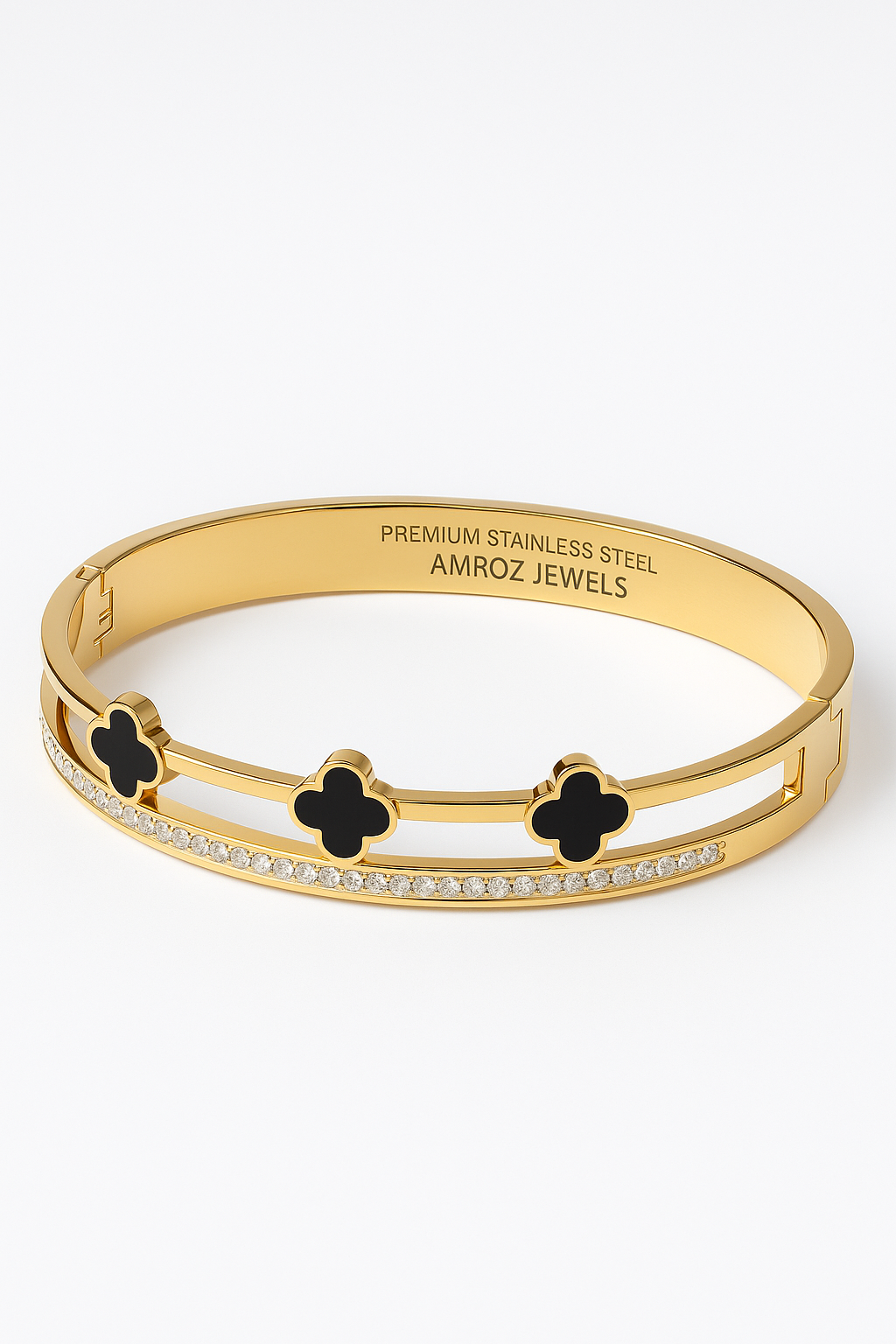 Four-Leaf Clover Bangles