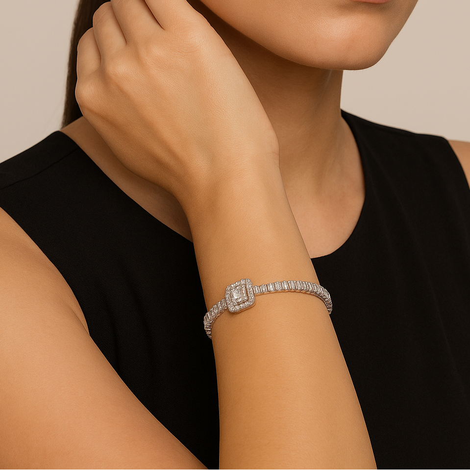 Radiant Halo Bracelet