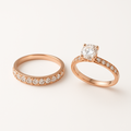 Rose Gold Solitaire Ring