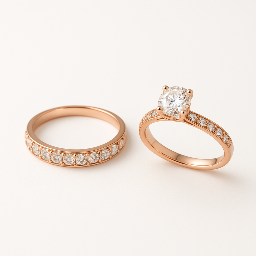 Rose Gold Solitaire Ring