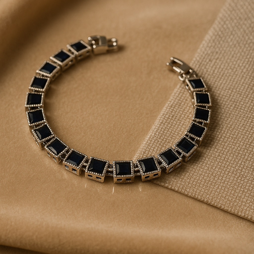 Sapphire Tennis Bracelet