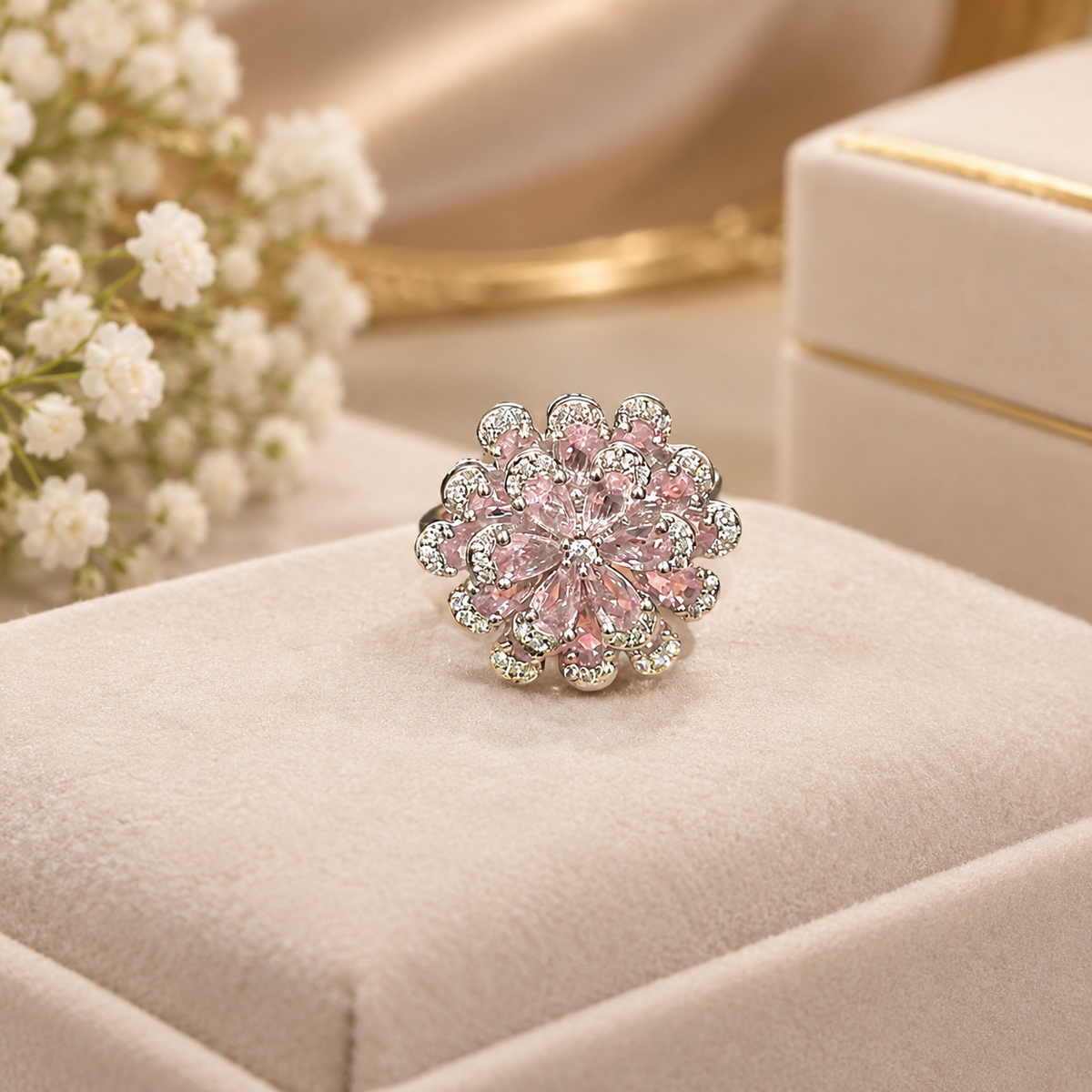 Blush Bloom Ring