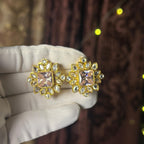 Blush Blossom Studs Earing