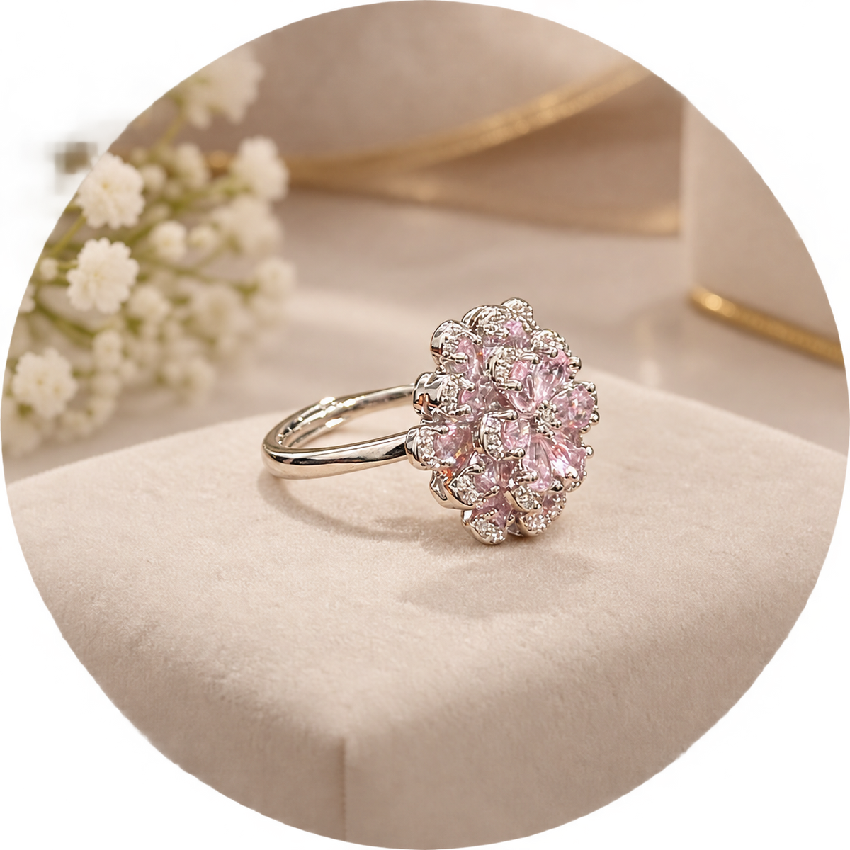 Blush Bloom Ring