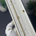 Butterfly Center Heart Chain Bracelet