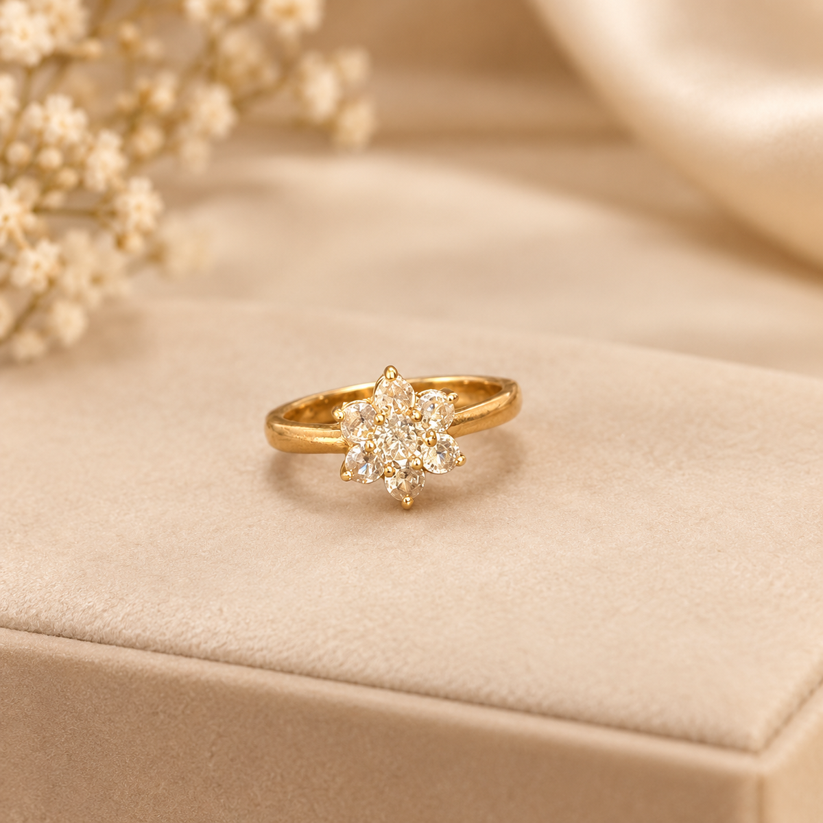 Golden Bloom Ring