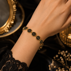 Golden Noir Bracelet
