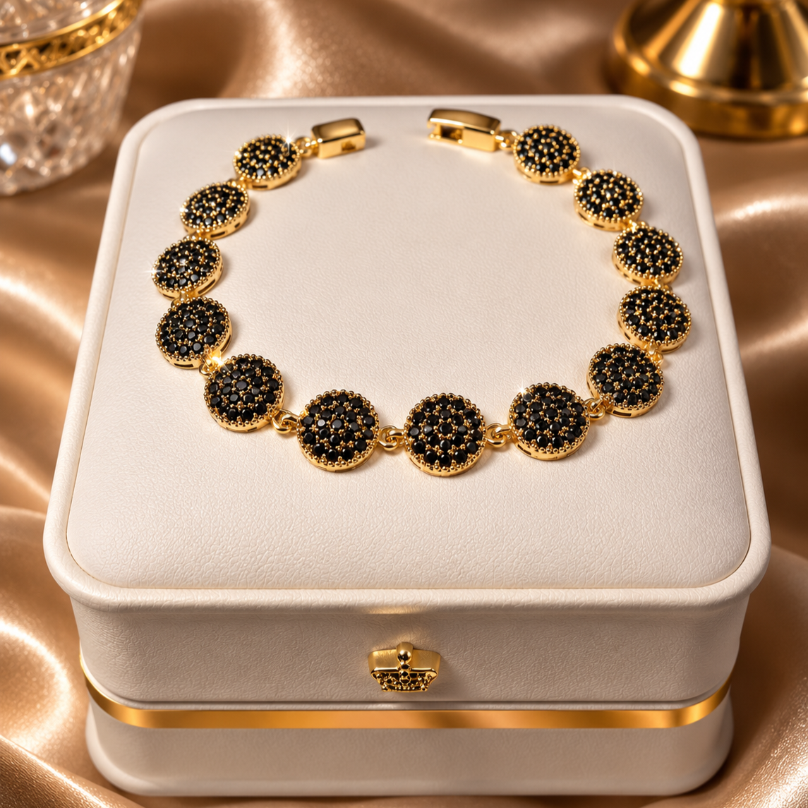 Golden Noir Bracelet