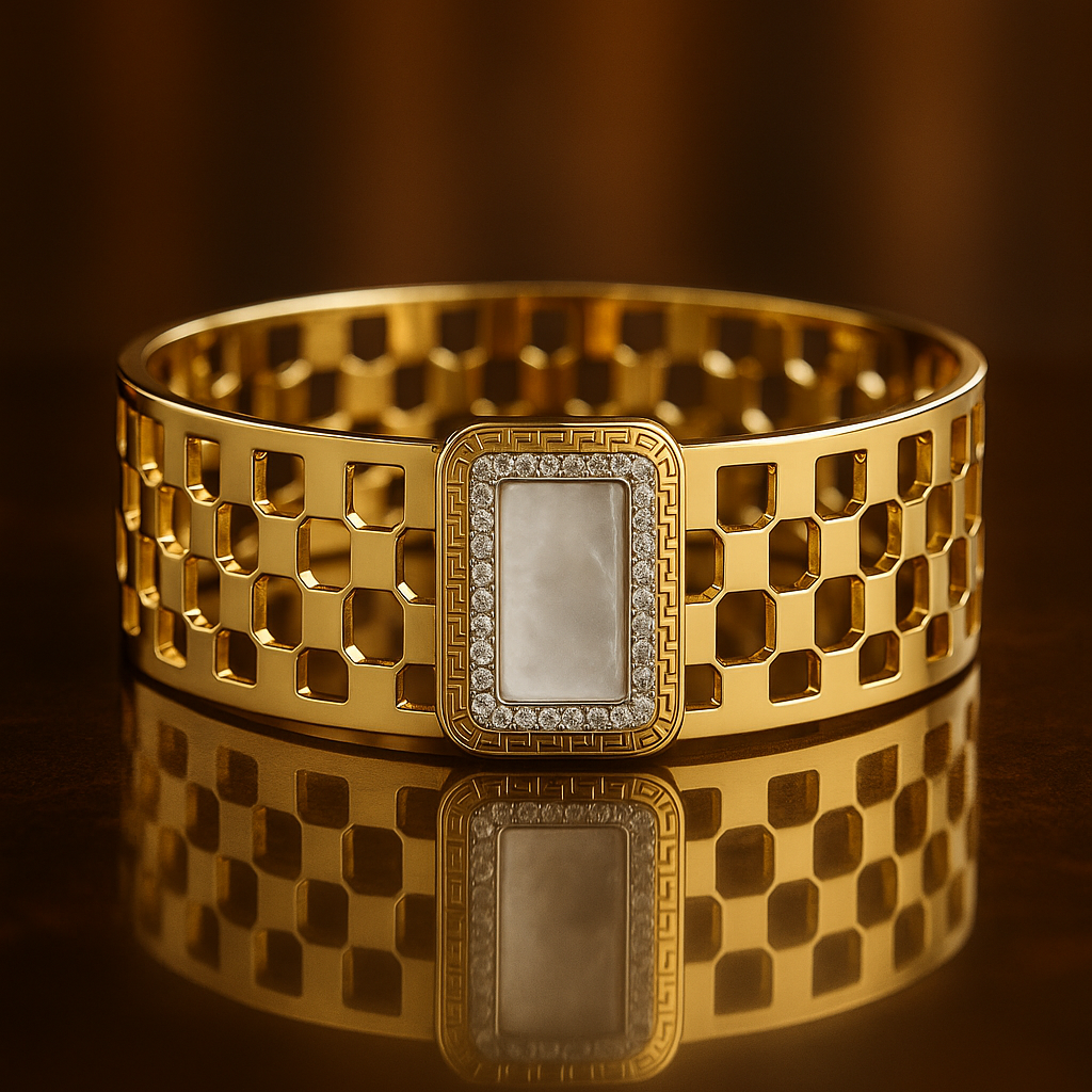 Greek Charm Bangle
