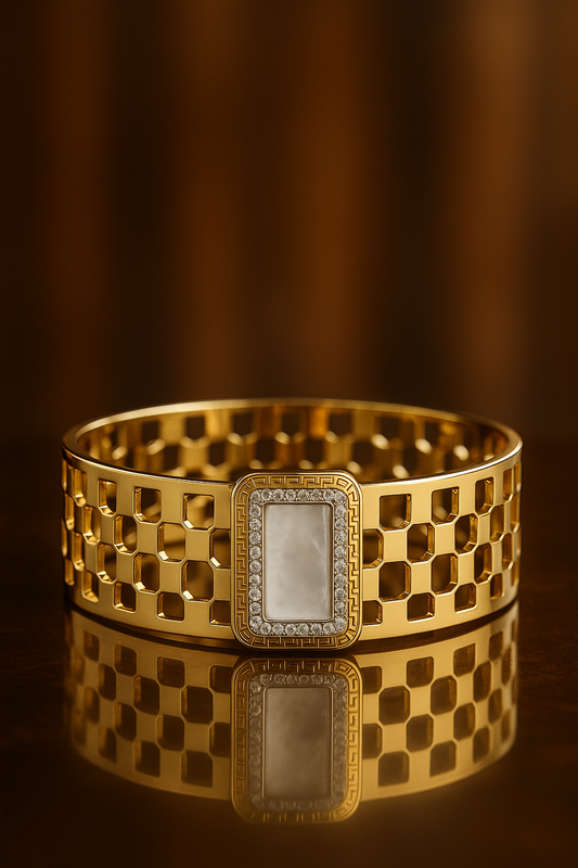 Greek Charm Bangle