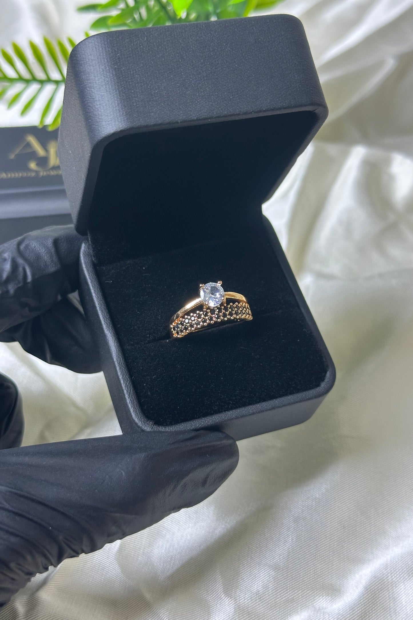 Cushion Cut Sparkle Ring