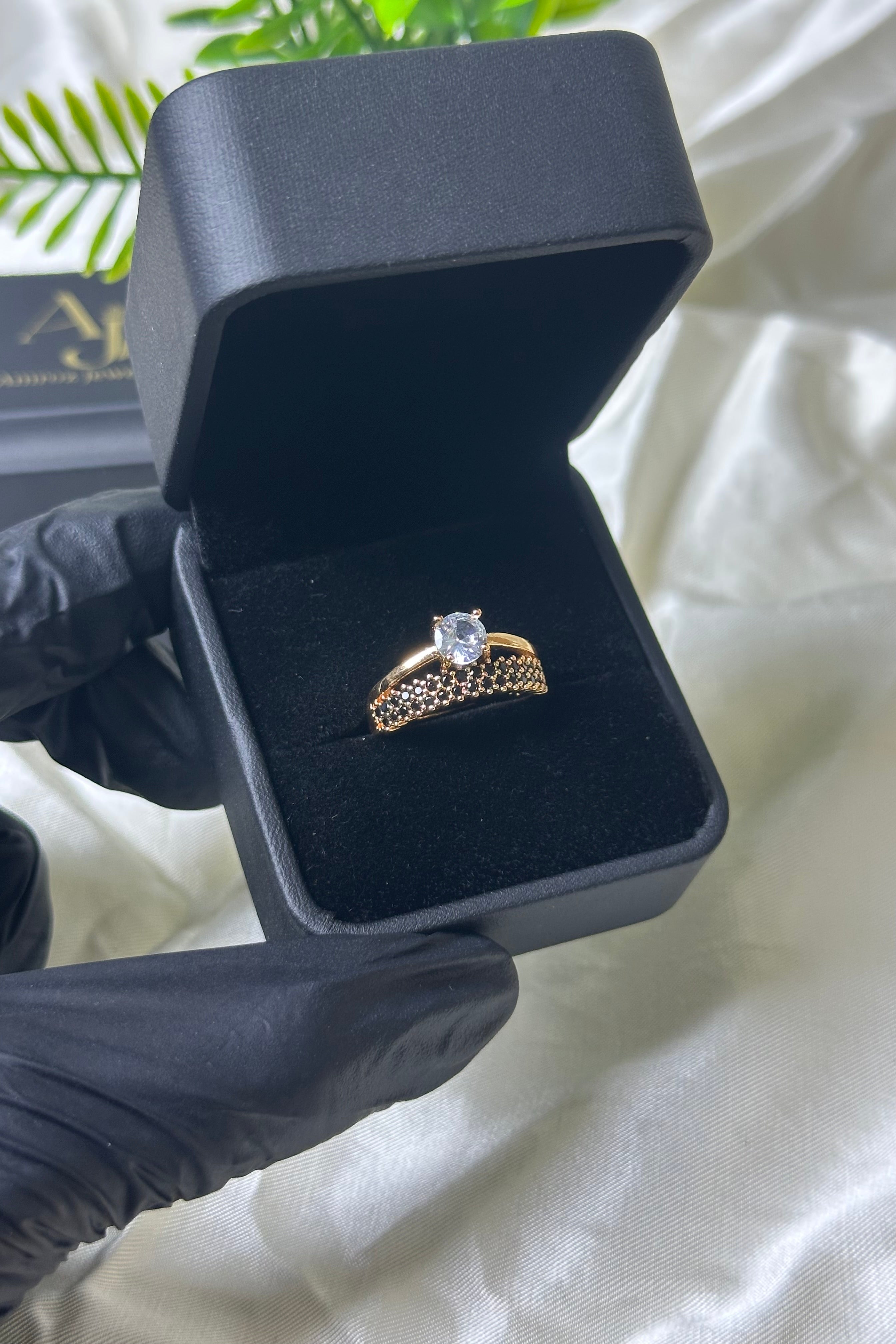 Cushion Cut Sparkle Ring