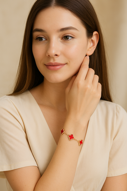 Red Clover Bracelet