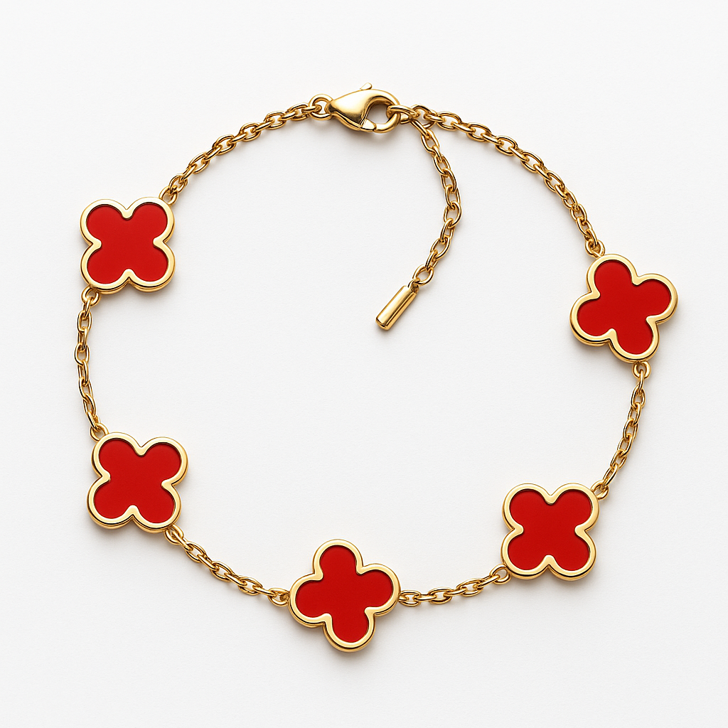 Red Clover Bracelet