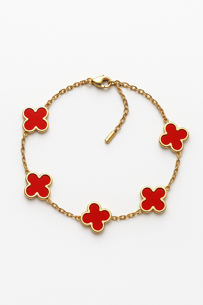 Red Clover Bracelet