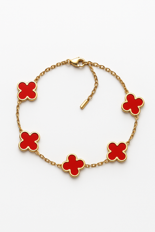 Red Clover Bracelet