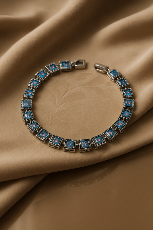 Sapphire Tennis Bracelet