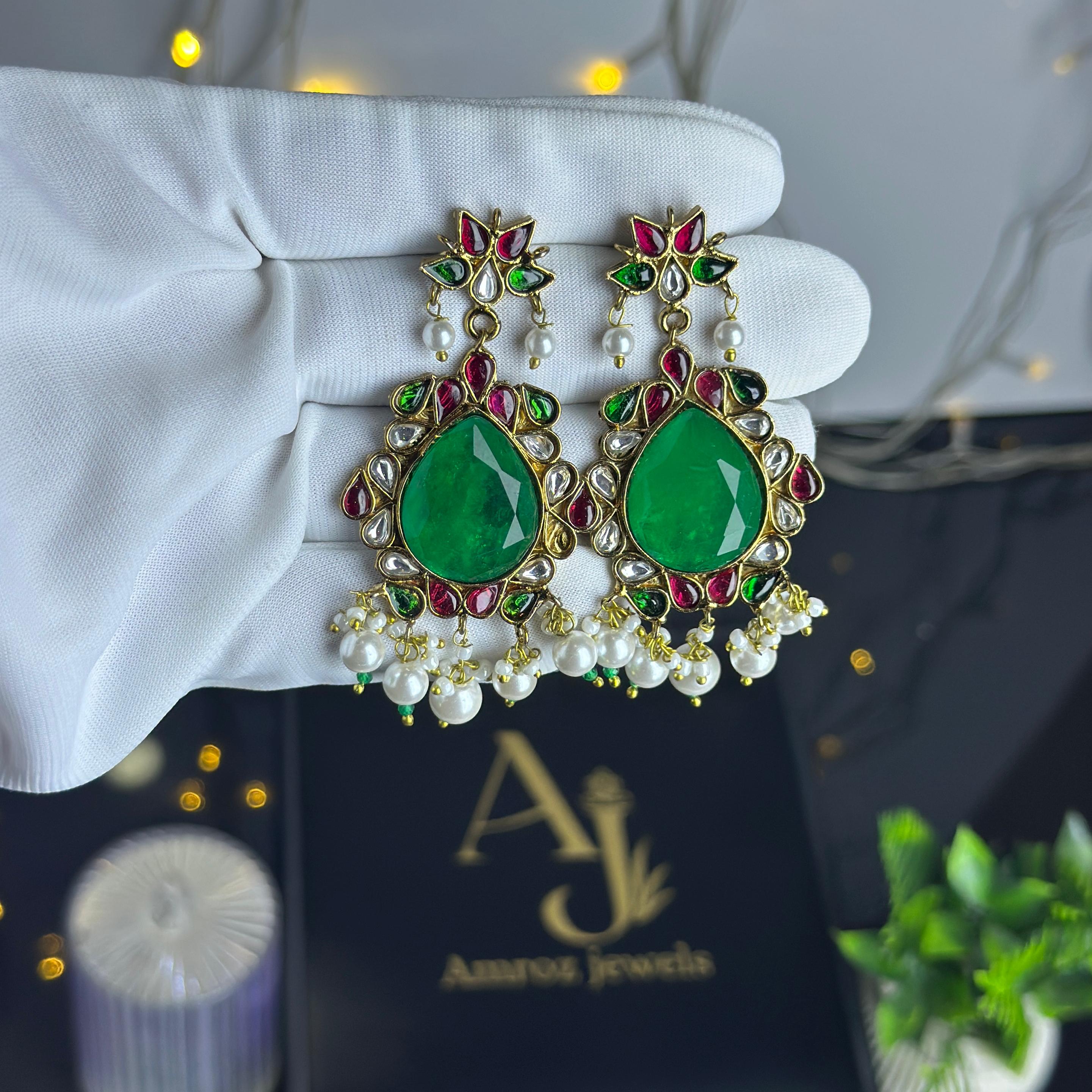 Royal Meher Kundan Earrings