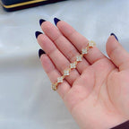 FourLeaf Elegance Bracelet