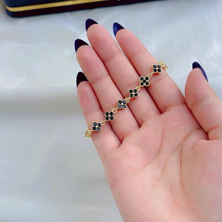 FourLeaf Elegance Bracelet