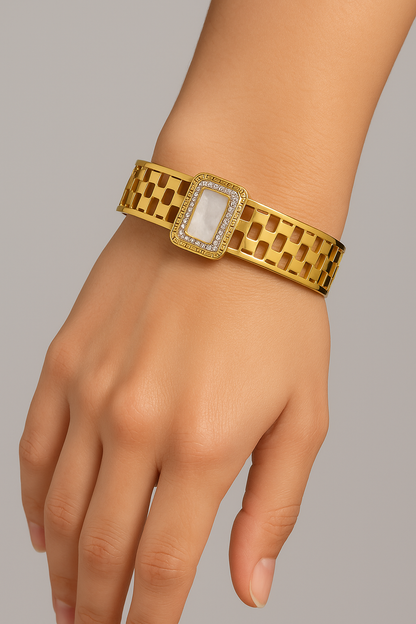 Greek Charm Bangle