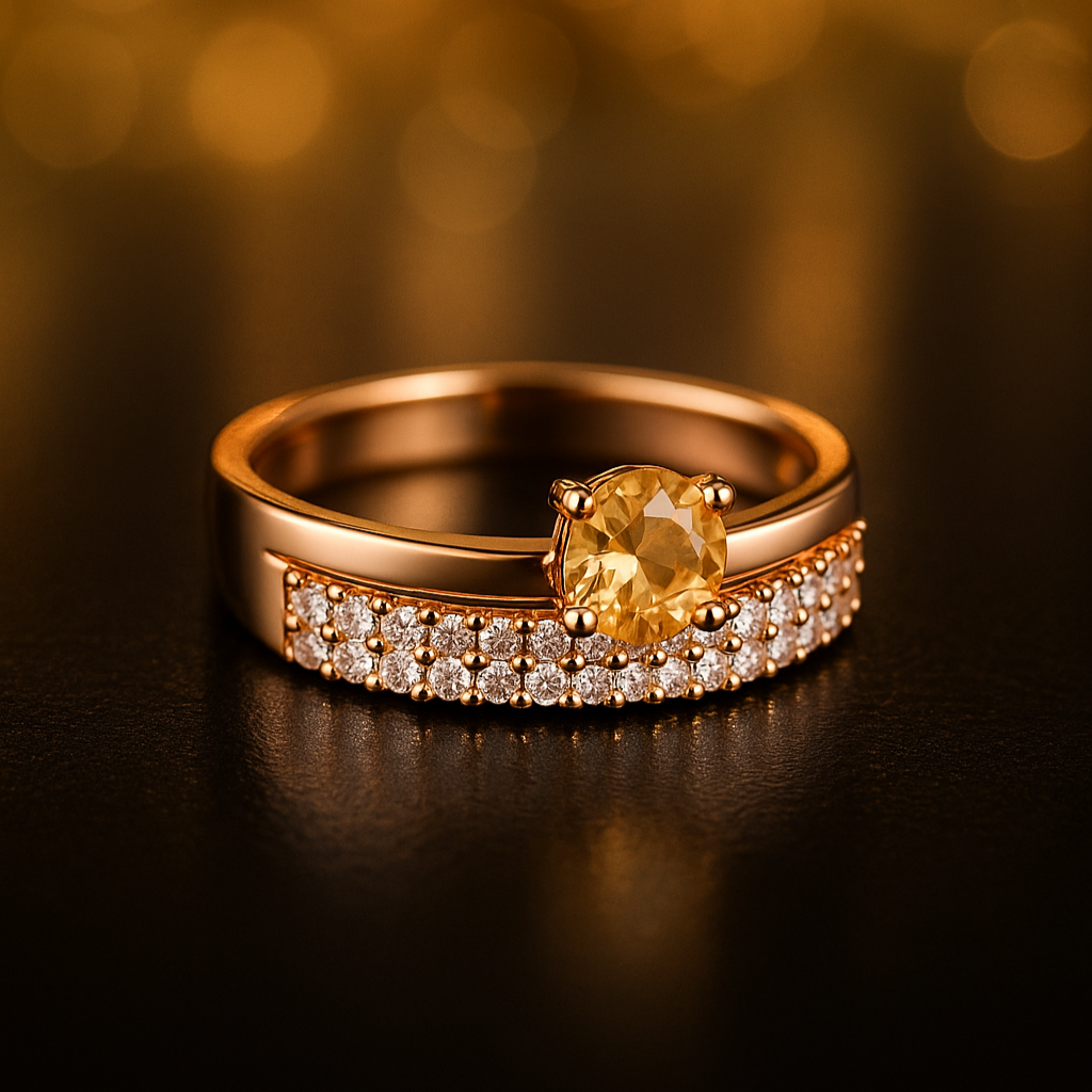 Cushion Cut Sparkle Ring
