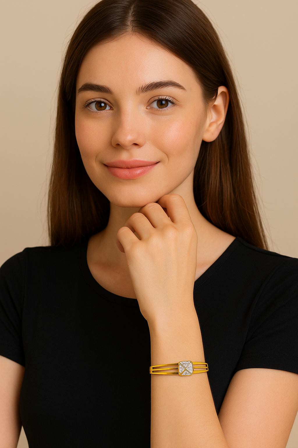 Elegant Gold Bangle