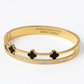 Four-Leaf Clover Bangles
