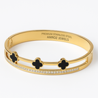 Four-Leaf Clover Bangles
