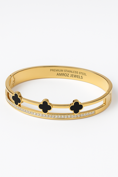 Four-Leaf Clover Bangles
