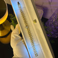 Heart Cut Bracelet - 24K Gold Edition