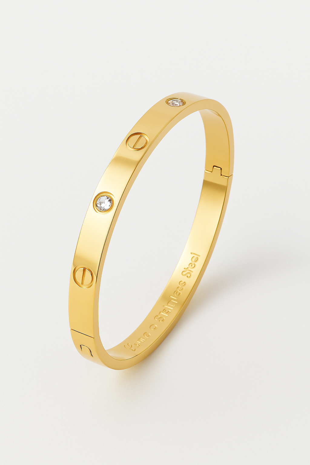 Stainless Steel Love Bangle