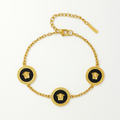 Medusa Noir Bracelet