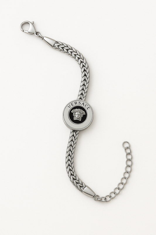 Medusa Silver Bracelet