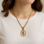 Golden Bloom Pendant
