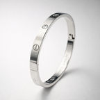 Stainless Steel Love Bangle