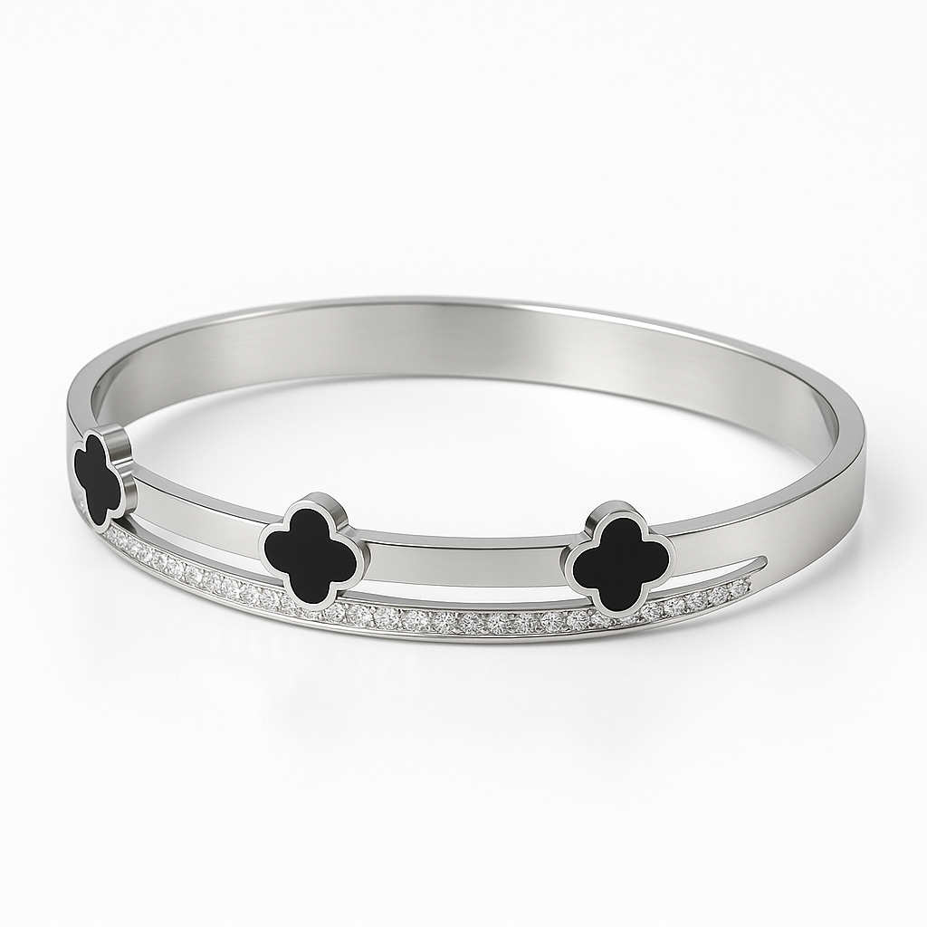 Four-Leaf Clover Bangles