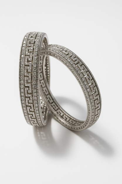 Silvaris Charm Bangle