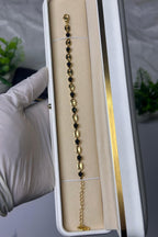 Midnight Gold Link Bracelet - Anti-Tarnish Edition
