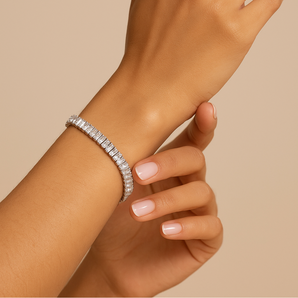 Crystal Tennis Bracelet